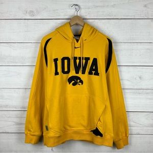 Vintage Y2K Iowa Hawkeyes x Nike Center Swoosh Hoodie